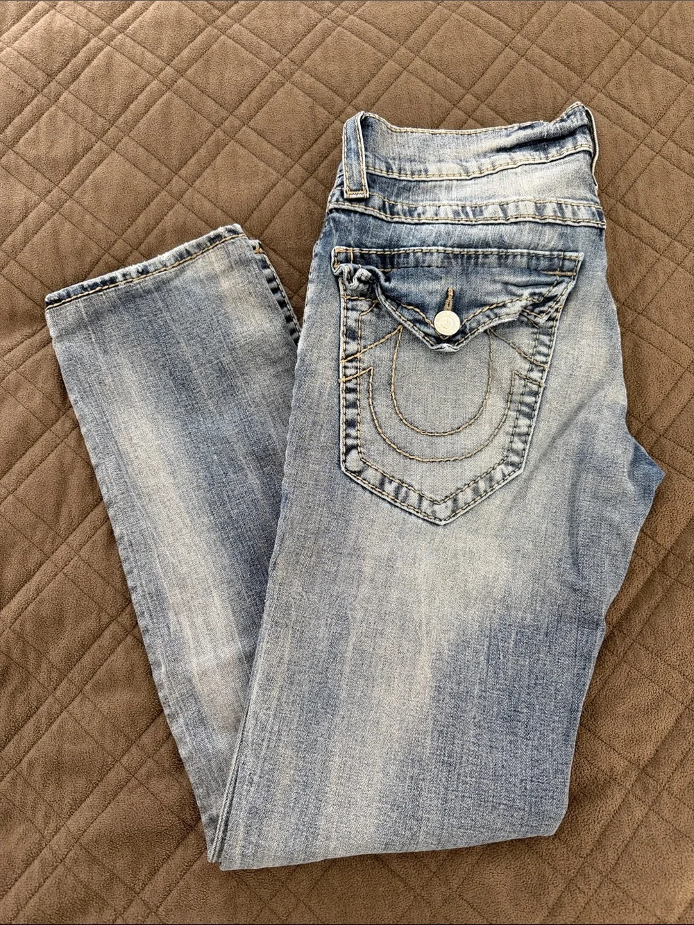 True Religion Flap Back Pockets Jeans size 30
